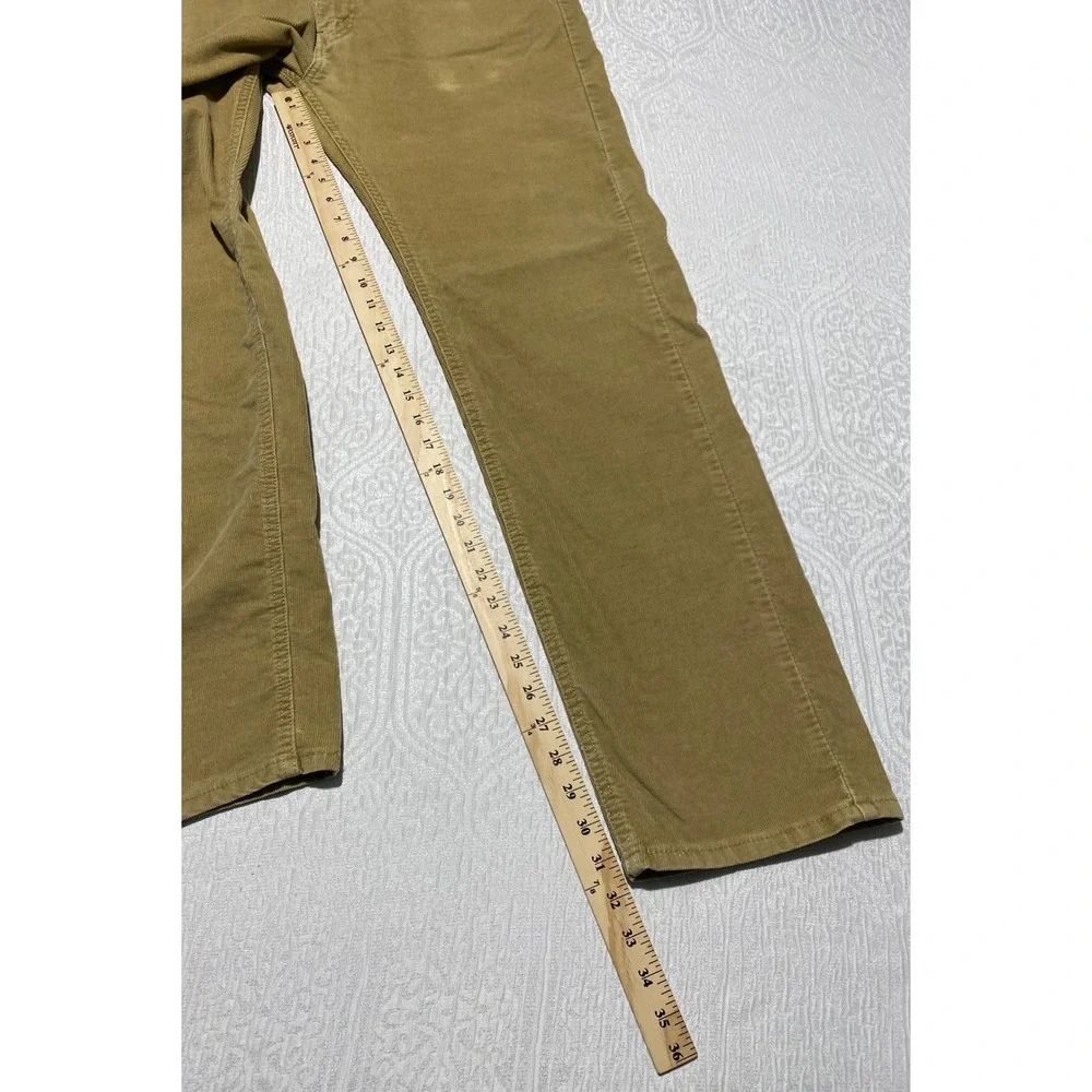 Levi's 505 Regular Fit Corduroy‎ Pants Tan W36 L32